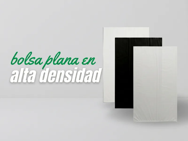 Bolsa plana baja densidad — Multiplast JA Guayabal Medellín